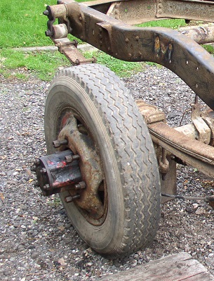 Rear hub extension
